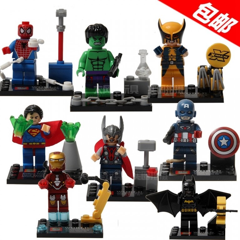 2015 New SY279 Super Heroes Blocks Minifigures,Newest Heroes Assemble ...