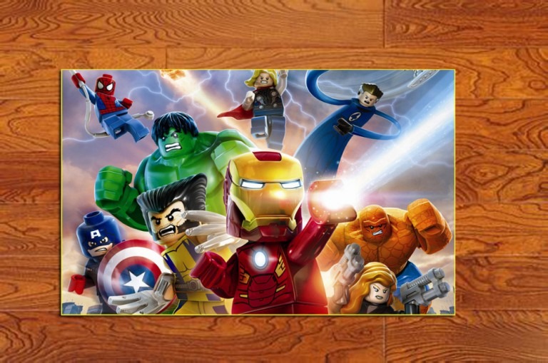 Game Poster LEGO Marvel Super Heroes High-quality Posters Prints (15 ...