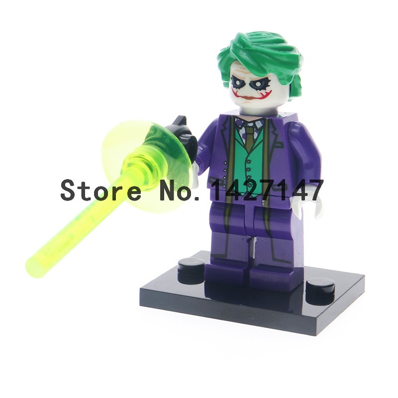 Single Sale Super Heroes Joker Model Mini Building Block Figure Toys kids gifts 