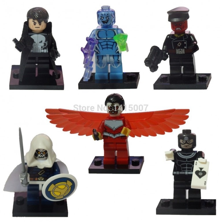 lego super hero minifigures lot