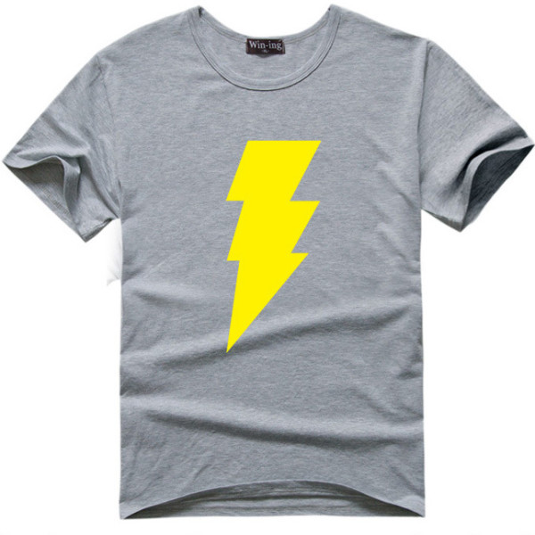 The Flash Logo T-shirt Men 6 Colors T shirts DC Comic Cosplay Super ...