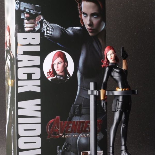 23cm Marvel Anime The Avengers 2 Black Widow Garge Kits Super Hero ...