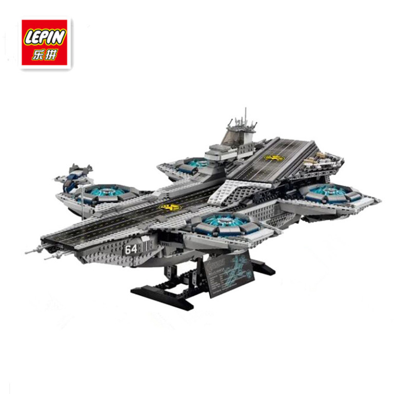 H&HXY 3057Pcs 07043 SY911 Super Heroes The SHIELD Helicarrier LEPIN ...