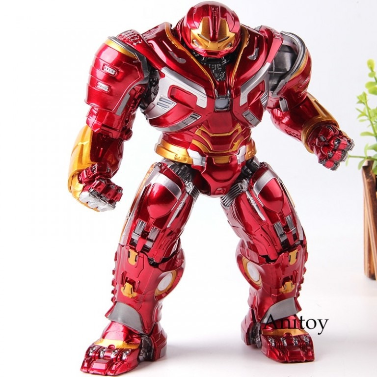 Avengers Infinity War Iron Man Hulkbuster Toy Lighting PVC Action ...