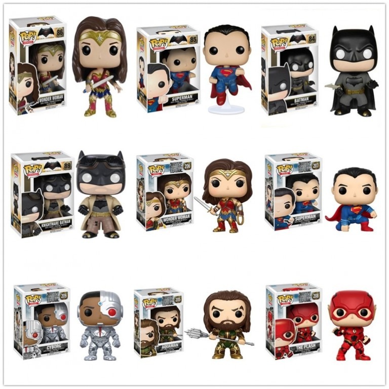 funko pop justice league set