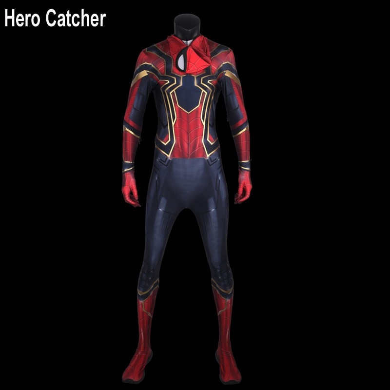 Hero Catcher-4 Newest Infinity War Iron Spider Cosplay Costume 2018 ...